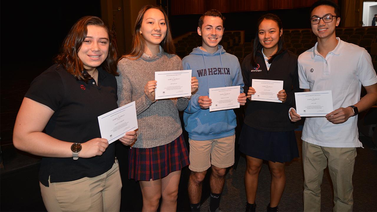 Six GA Students Named National Merit Finalists